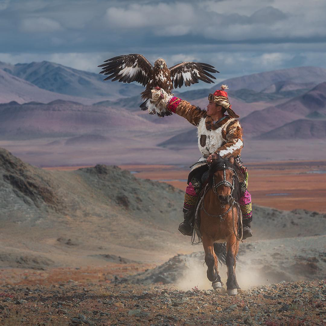 Kazakh Eagle Hunters Mongolia
