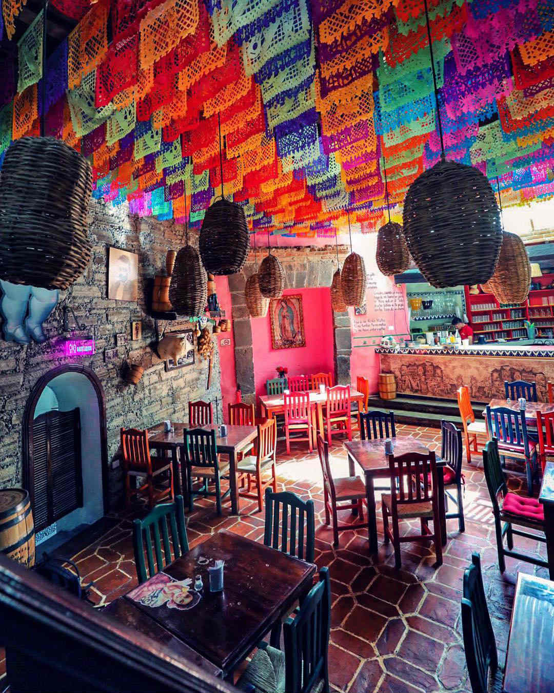 Festive Mexican Restaurant