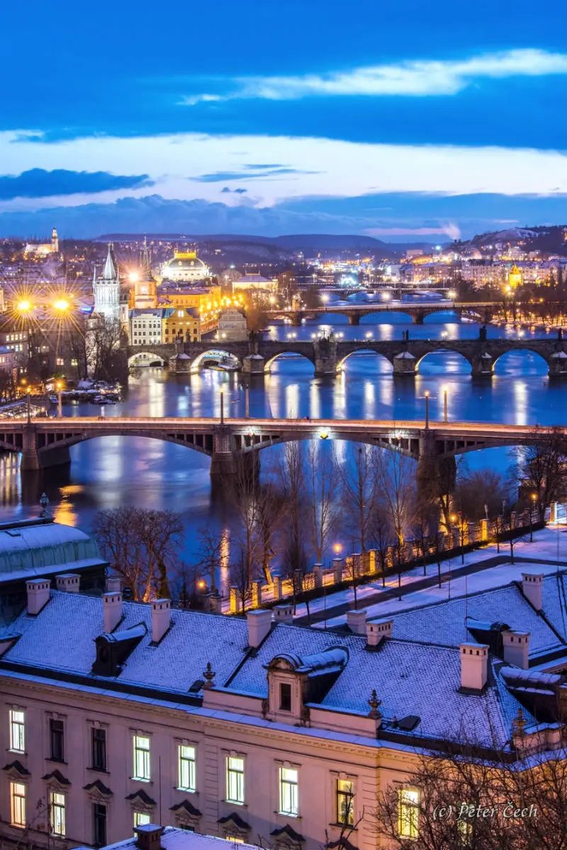 Prague Most Beautiful City - Bridges