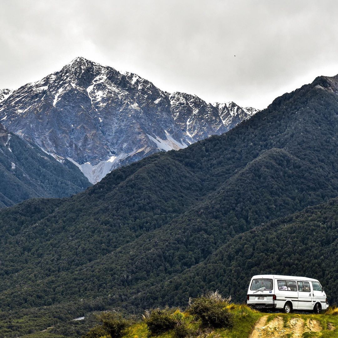 Traveling New Zealand in a Van - Arthurs Pass