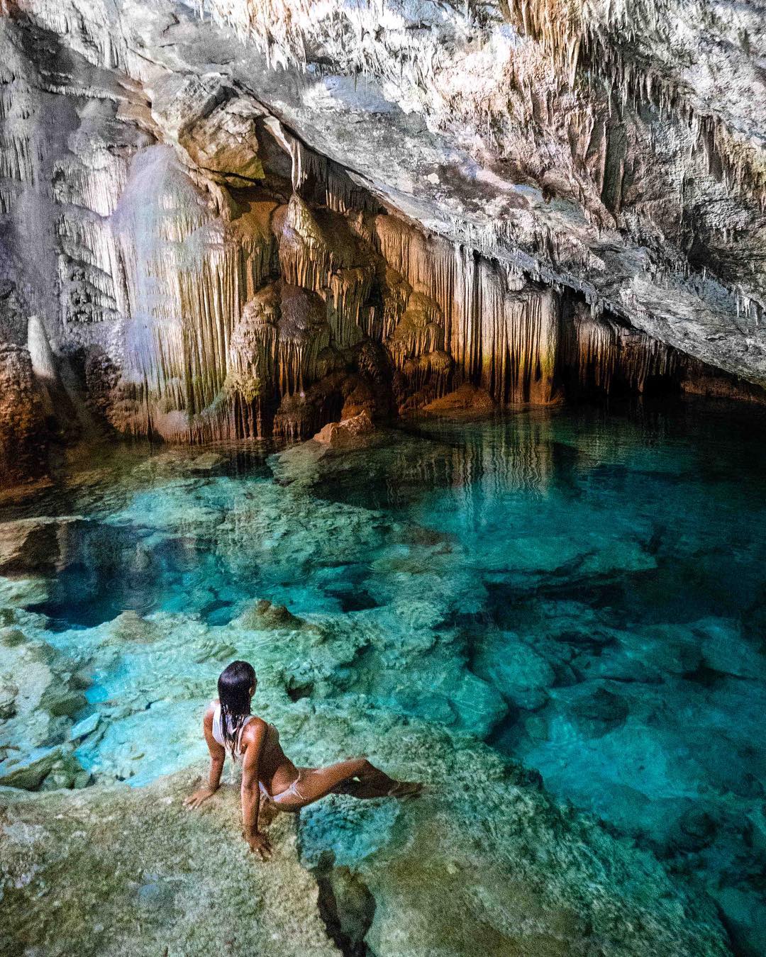 Cave in the Caribbean