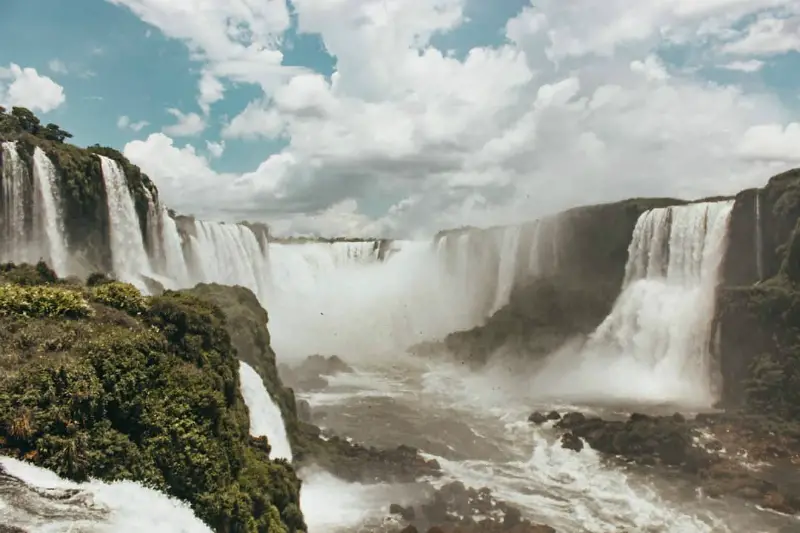 Iguazu Falls in Argentina or Brazil