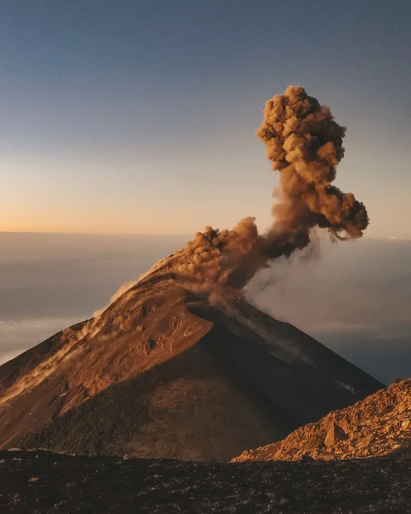 Acatenango and Fuego Volcano Hike