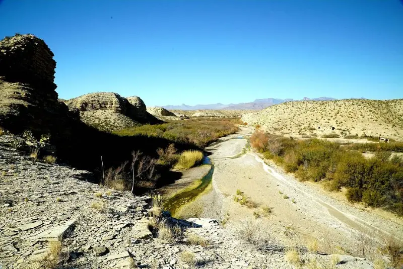 Riverbed in the Desert