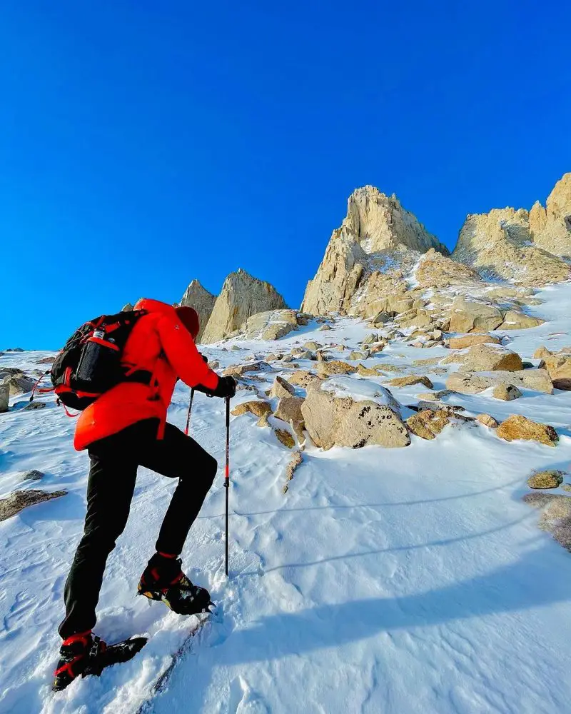Mount Whitney Mountaineers Route