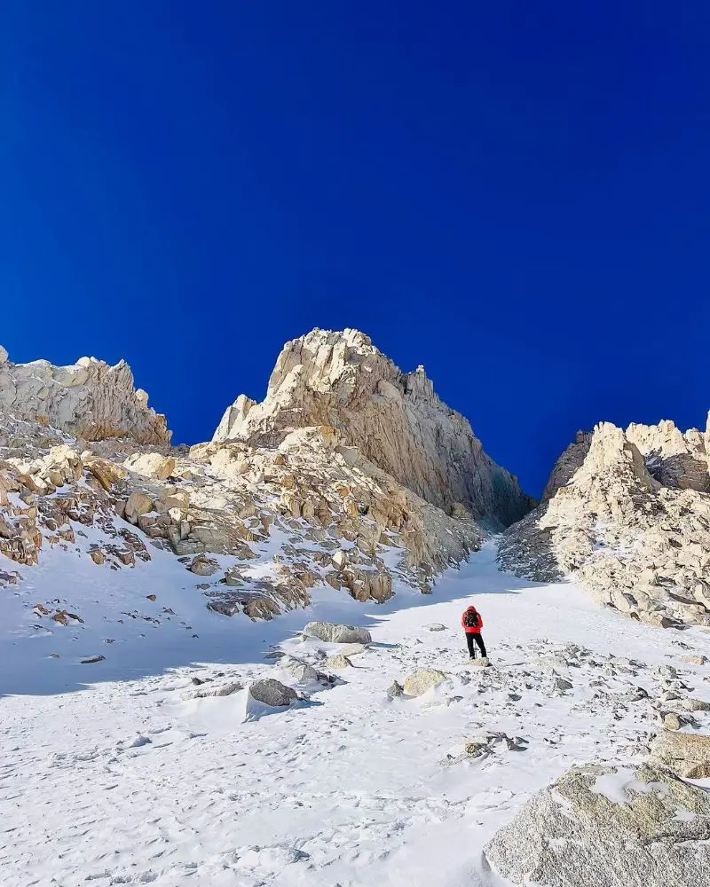 Mount Whitney Mountaineers Route
