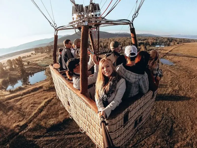 Hot Air Balloon Rides in Wyoming