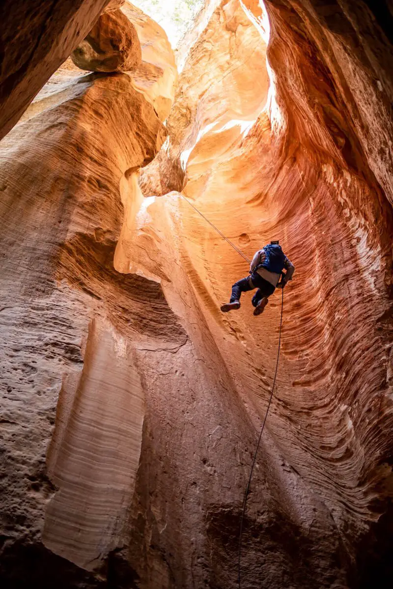 Canyoneering Rock Climbing Zion