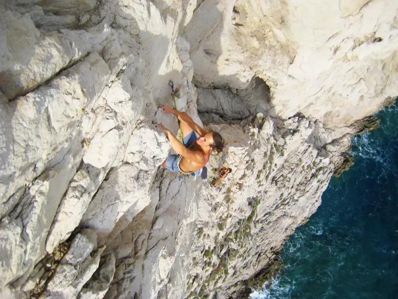 Climbing on the Amalfi Coast